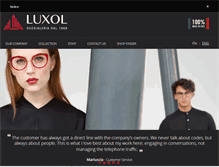 Tablet Screenshot of luxol.it